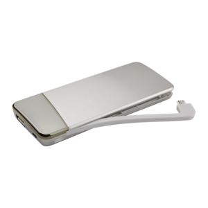 CRG016, POWER BANK VOLANS(Batería auxiliar para smartphone. capacidad 4000 mAh. Incluye cable cargador compatible con USB. 8 pin y micro USB. Cuenta con indicador de batería.)