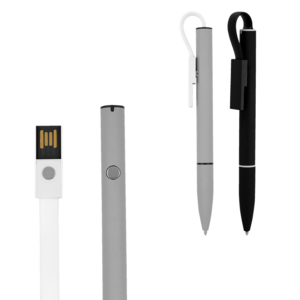 SH2490, BOLÍGRAFO USB 8 GB ROOT(BOLÍGRAFO con memoria USB de 8 GB desprendible con imán. Mecanismo twist. Incluye funda.)